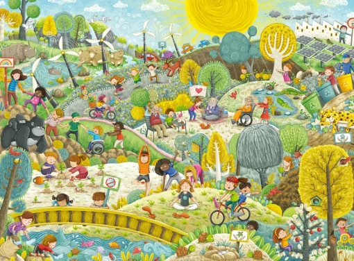 Ravensburger - 12000868 - Protect Our Planet - 200 XXL Piece