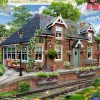 Ravensburger - 13989 - Railway Cottage (Howard Robinson) - 1000 Piece