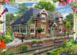 Ravensburger - 13989 - Railway Cottage (Howard Robinson) - 1000 Piece