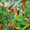 Ravensburger - 12978 - Reptile Resort (Andrew Farley) - 300 XXL Piece