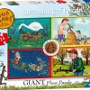 Ravensburger - 05444 - Stick Man - Four Seasons - 24 Piece Giant Floor Puzzle