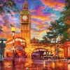 Ravensburger - 17141 - Sunset at Parliament Square London (Dominic Davison) - 1000 Piece