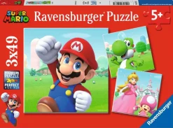 Ravensburger - 05186 - Super Mario - 3 x 49 Piece Puzzles