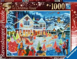 Ravensburger - 16849 - The Christmas House (Roy Trower) - 1000 Piece