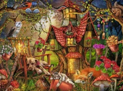 Ravensburger - 12951 - The Little Cottage (Ciro Marchetti) - 200 XXL Piece
