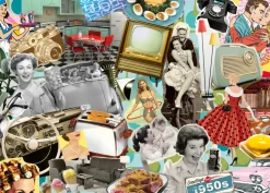 Ravensburger - 17387 - The 50`s - 1000 Piece