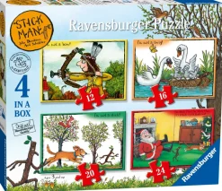 Ravensburger - 07016 - The Stick Man - 1 x 12, 1 x 16, 1 x 20, 1 x 24 Piece Puzzles