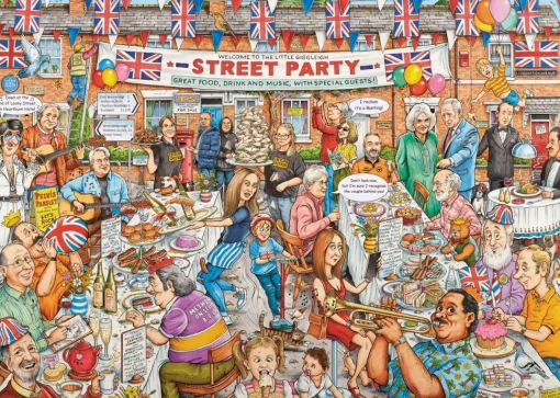 Ravensburger - 17549 - The Street Party - 1000 Piece
