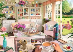 Ravensburger - 16956 - The Tea House (My Haven No 9 (Steve Read) - 1000 Piece