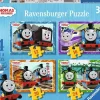 Ravensburger - 03138 - Thomas & Friends - Fast Friends - 1 x 12, 1 x 16, 1 x 20, 1 x 24 Piece Puzzles