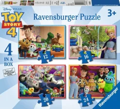 Ravensburger - 06833 - Toy Story 4 - 1 x 12, 1 x 16, 1 x 20, 1 x 24 Piece Puzzles