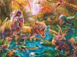 Ravensburger - 13348 - T-Rex Attack (Jan Patrik Krasny) - 150 XXL Piece