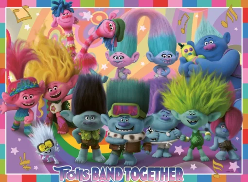 Ravensburger - 13390 - Trolls Band - 100 XXL Piece
