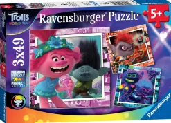 Ravensburger - 05081 - Trolls world Tour - World Tour - 3 x 49 Piece Puzzles