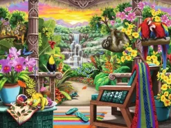 Ravensburger - 16802 - Tropical Retreat (Nancy Wernersbach) - 750 XL Piece