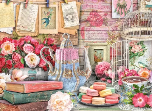 Ravensburger - 14838 - Vintage Tea Party - 500 Piece