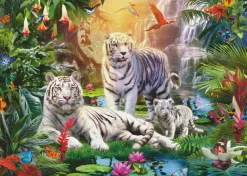Ravensburger - 19947 - White Tiger Family - 1000 Piece