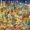Ravensburger - 19843 - World Landmarks by Night (Adrian Chesterman) - 1000 Piece