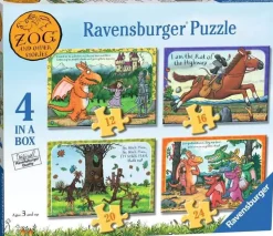 Ravensburger - 03062 - Zog and Other Stories - 1 x 12, 1 x 16, 1 x 20, 1 x 24 Piece Puzzles