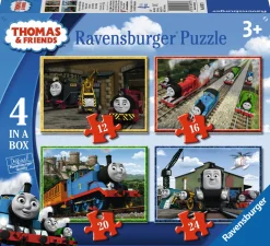 Ravensburger - Thomas and Friends - 1 x 12, 1 x 16, 1 x 20, 1 x 24 Piece Puzzles