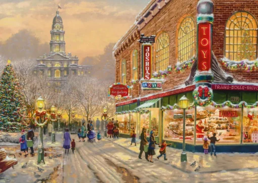Schmidt - 59936 - A Christmas Wish (Thomas Kincade) - 1000 Piece
