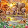 Schmidt - 59982 - African Wildlife (Steve Sundram) - 1000 Piece
