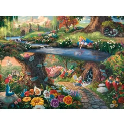 Schmidt - 59636 - Alice in Wonderland (Thomas Kincade) - 1000 Piece