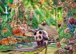 Schmidt - 59962 - Asian Wildlife (Steve Sundram) - 1000 Piece