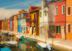Schmidt - 58991 - Bright Houses on the Island of Burano - 1000 Piece