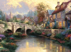 Schmidt - 57466 - Cobblestone Brooke (Thomas kincade) - 1000 piece