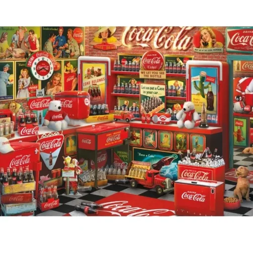 Schmidt - 59915 - Coca Cola - Nostalgia Shop - 1000 Piece