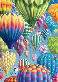Schmidt - 58286 - Colorful Balloons in the Sky - 1000 Piece