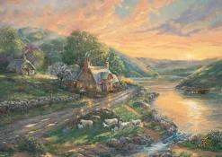 Schmidt - 59774 - Daybreak at Emerald Valley (Thomas Kincade) - 1000 Piece