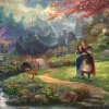 Schmidt - 88354 - Disney - Mulan Blossoms of Love (Thomas Kincade Studio) - 1000 Piece