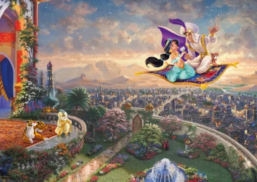 Schmidt - 59950 - Disney Aladdin (Thomas Kincade) - 1000 Piece