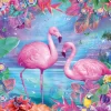 Schmidt - 58342 - Flamingoes (Alixandra Mullins) - 500 Piece