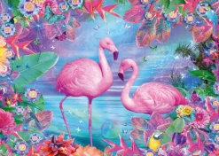 Schmidt - 58342 - Flamingoes (Alixandra Mullins) - 500 Piece