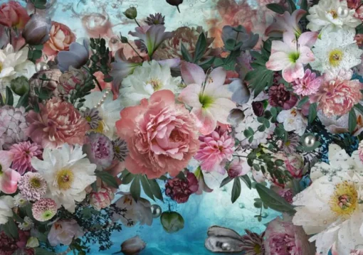 Schmidt - 57393 - Flowers Under Water (Beth Sheridan) - 1500 Piece