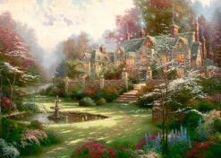Schmidt - 57453 - Gardens Beyond Spring Gate (Thomas Kincade) - 2000 Piece