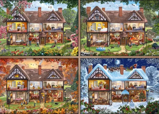 Schmidt - 58345 - House of Four seasons (Steve Crisp) - 2000 Piece