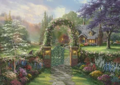 Schmidt - 59940 - Hummingbird Cottage (Thomas Kincade) - 1000 Piece