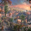Schmidt - 59490 - Lady and the Tramp (Thomas Kincade) - 1000 Piece