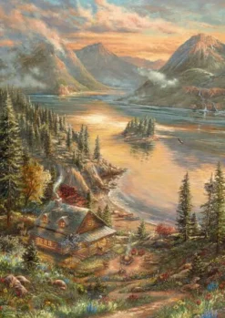 Schmidt - 59710 - Lakeside Splendor (Thomas Kincade) - 500 Piece