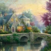 Schmidt - 57463 - Lamplight Manor (Thomas Kincade) - 3000 Piece