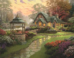 Schmidt - 58463 - Make a Wish Cottage (Thomas Kincade) - 1000 Piece