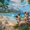 Schmidt - 57528 - Mickey & Minnie in Hawaii (Thomas Kincade) - 1000 Piece