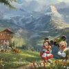 Schmidt - 59938 - Mickey and Minnie in the Alps (Thomas Kincade) - 1000 Piece