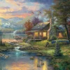 Schmidt - 59467 - Nature`s Paradise (Thomas Kincade) - 1000 piece