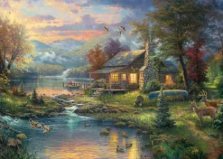 Schmidt - 59467 - Nature`s Paradise (Thomas Kincade) - 1000 piece