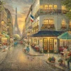 Schmidt - 59798 - Paris Cafe (Thomas Kincade) - 1000 Piece Wooden